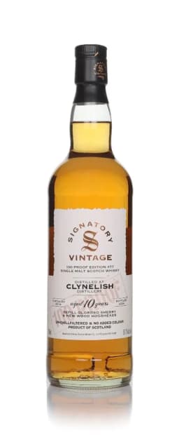 Signatory Vintage 100 Proof Edition #77 Clynelish 10 Year Old Single Malt Scotch Whisky thumbnail 1