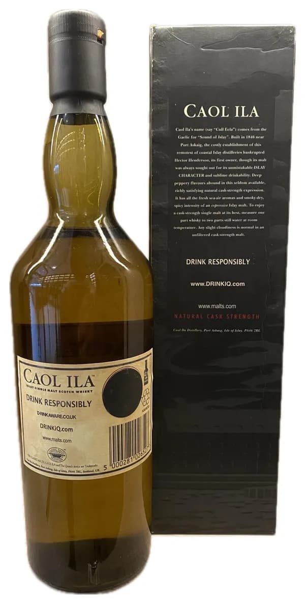 Caol Ila Natural Cask Strength Islay Single Malt Scotch Whisky