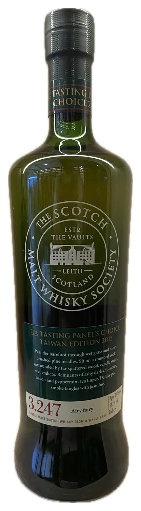 The Scotch Malt Whisky Society 3.247 'Airy fairy' 26 Year Old Taiwan Edition 2015