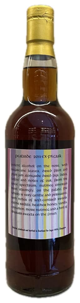 High Spirits Peatside 13 Year Old Highland Blended Malt Scotch Whisky (Distilled 2011) thumbnail 2