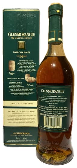 Glenmorangie The Quinta Ruban 14 Year Old Port Cask Finish Highland Single Malt Scotch Whisky thumbnail 2