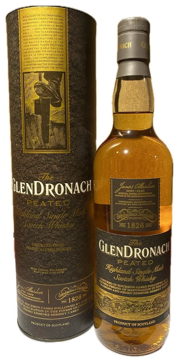 The GlenDronach Peated Highland Single Malt Scotch Whisky