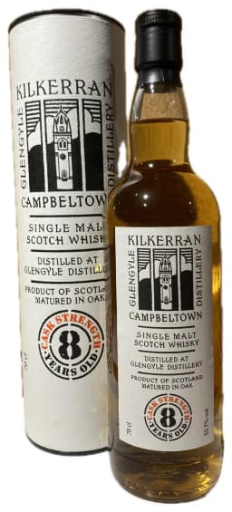 Kilkerran 8 Year Old Cask Strength Single Malt Scotch Whisky thumbnail 1