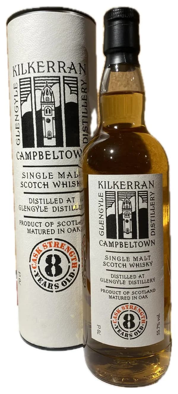 Kilkerran 8 Year Old Cask Strength Single Malt Scotch Whisky
