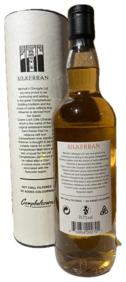 Kilkerran 8 Year Old Cask Strength Single Malt Scotch Whisky thumbnail 2