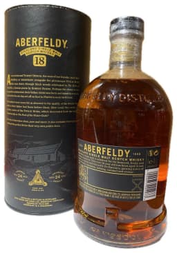 Aberfeldy 18 Year Old Highland Single Malt Scotch Whisky Limited Release thumbnail 2