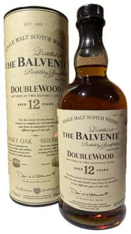 The Balvenie DoubleWood 12 Year Old Single Malt Scotch Whisky thumbnail 1
