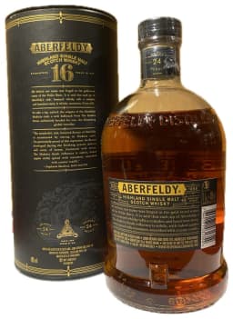 Aberfeldy 16 Year Old Highland Single Malt Scotch Whisky Finished in Madeira Casks thumbnail 1