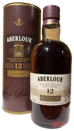 Aberlour 12 Year Old Sherry Cask Matured Highland Single Malt Scotch Whisky thumbnail 1
