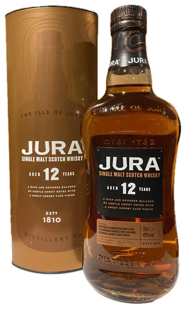 Jura 12 Year Old Single Malt Scotch Whisky