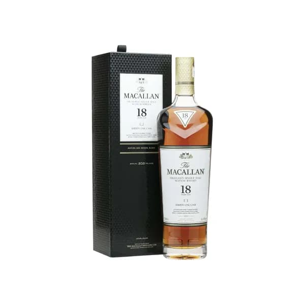 Macallan 18 Year Old Sherry Oak Cask (2021 Release)