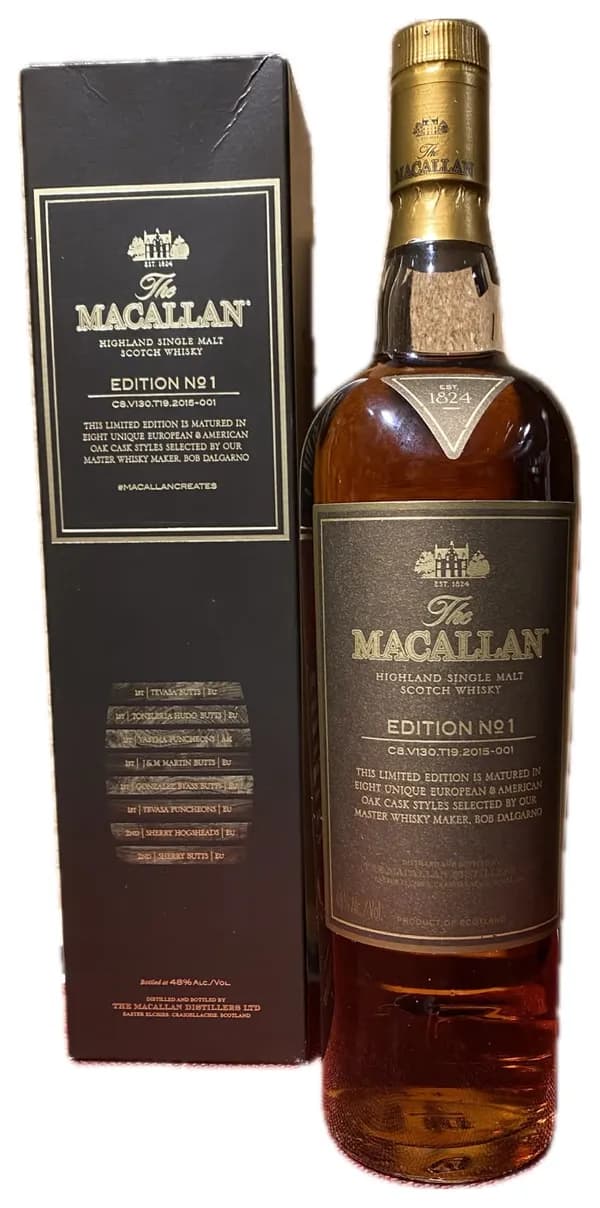 The Macallan Edition No. 1 Highland Single Malt Scotch Whisky