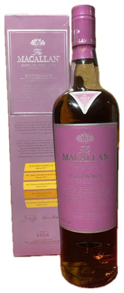 The Macallan Edition No. 5 Highland Single Malt Scotch Whisky thumbnail 1