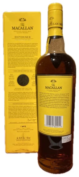The Macallan Highland Single Malt Scotch Whisky Edition No. 3 thumbnail 2