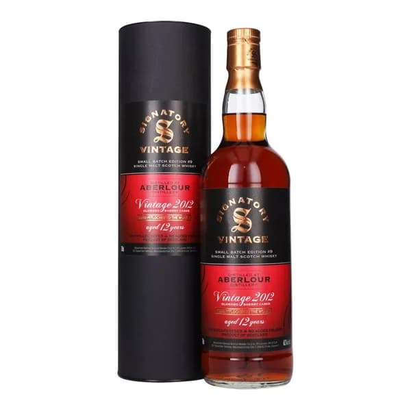 Signatory Vintage Small Batch Edition #9 Aberlour 2012 12 Year Old Single Malt Scotch Whisky