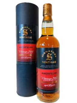 Signatory Vintage Small Batch Edition #10 Aberfeldy Distillery Vintage 2013 Aged 10 Years Single Malt Scotch Whisky thumbnail 1