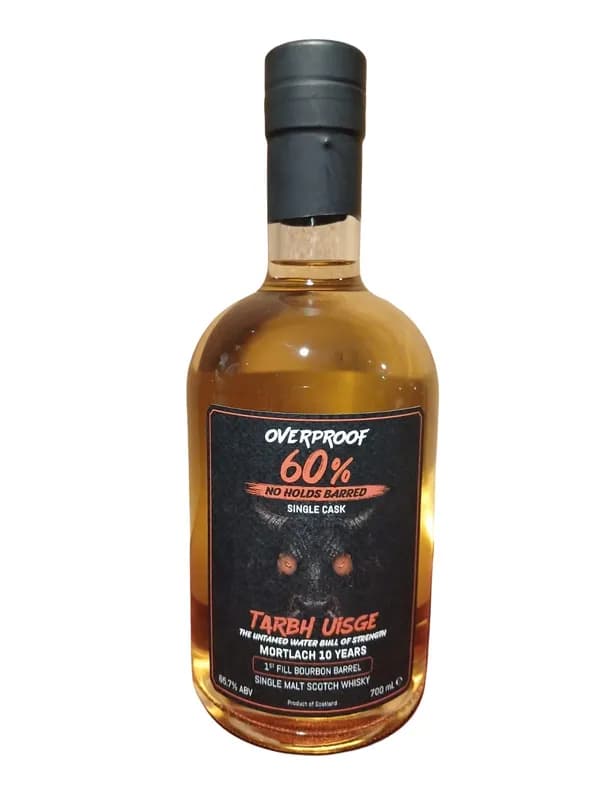 Mortlach 10 Years Old 2013 single cask #49, Overproof 60%, Tarbh Uisge, Rare & Refine