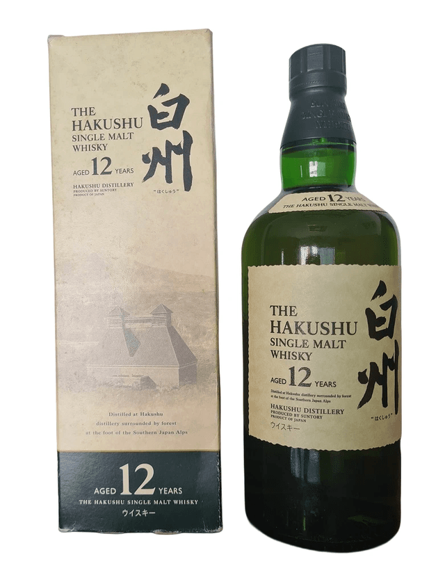 Hakushu 12 Year Old, old bottling  