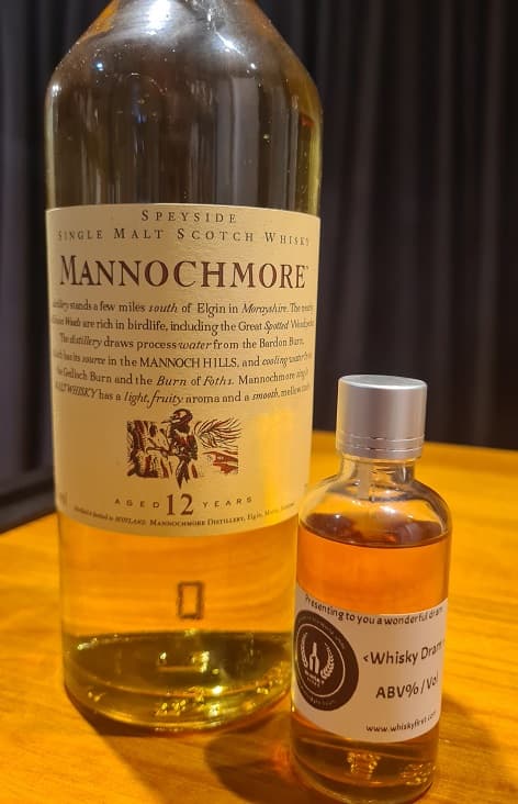 Mannochmore 12 Year old Flora and Fauna , 5cl Dram