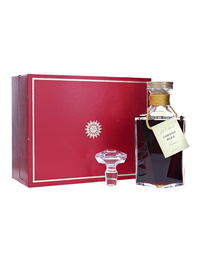 Martell Cordon Bleu Baccarat Cognac 1970s 