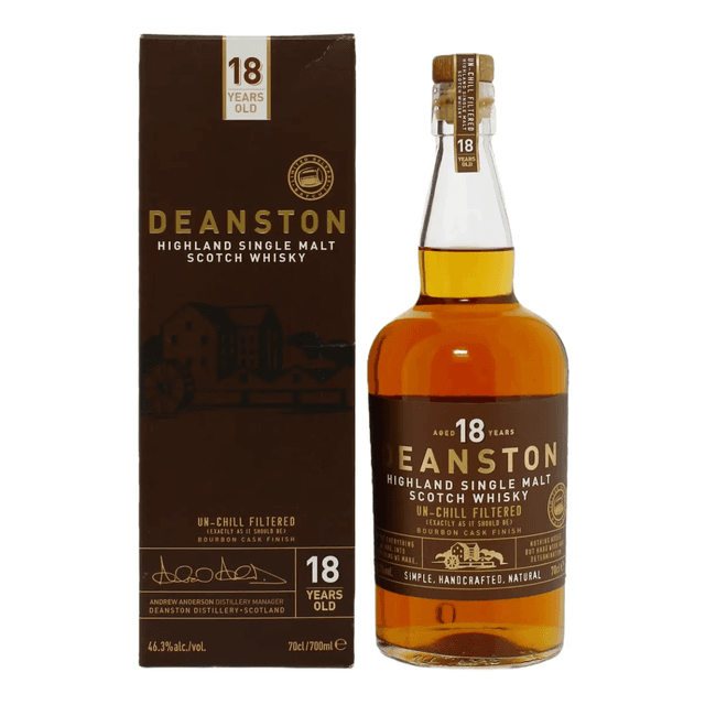 Deanston 18 Year Old, old bottling pre 2013