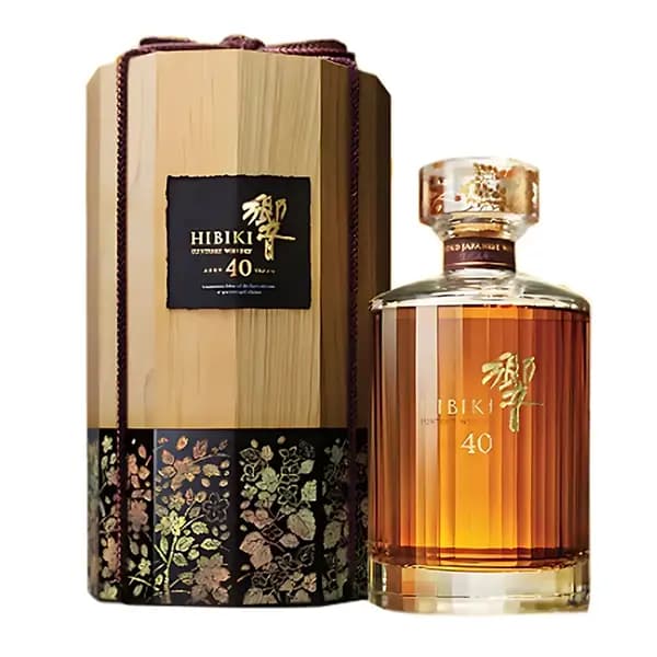 Suntory Hibiki 40 Year Old Japanese Whisky      