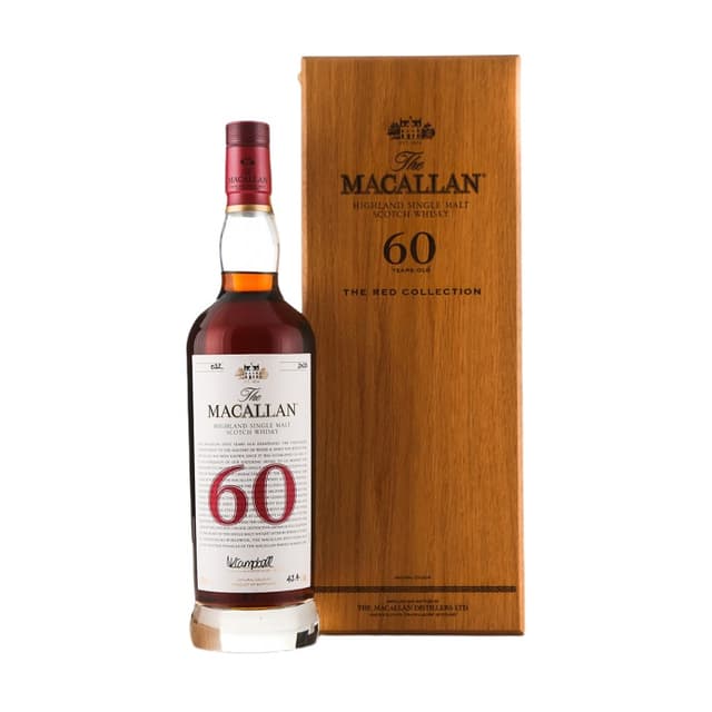 Macallan 60 Year Old The Red Collection