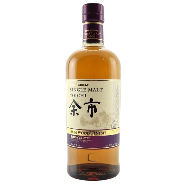 Nikka Yoichi Rum Wood Finish 2017   