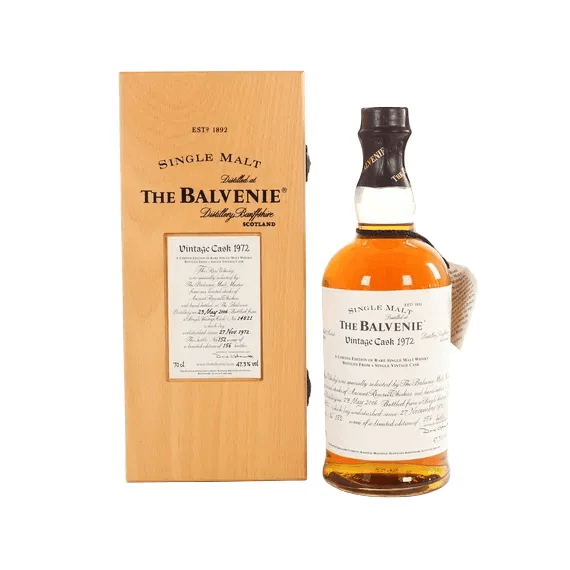 Balvenie 34 years old, Vintage Cask 1972
