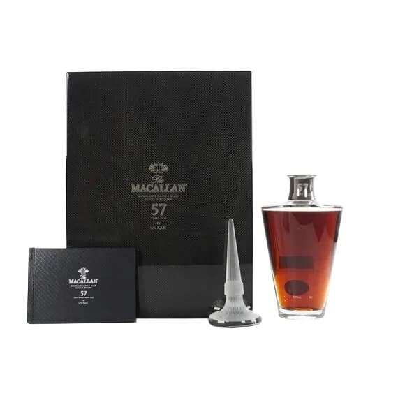 Macallan 57 Year Old (Lalique) Six Pillars Collection 
