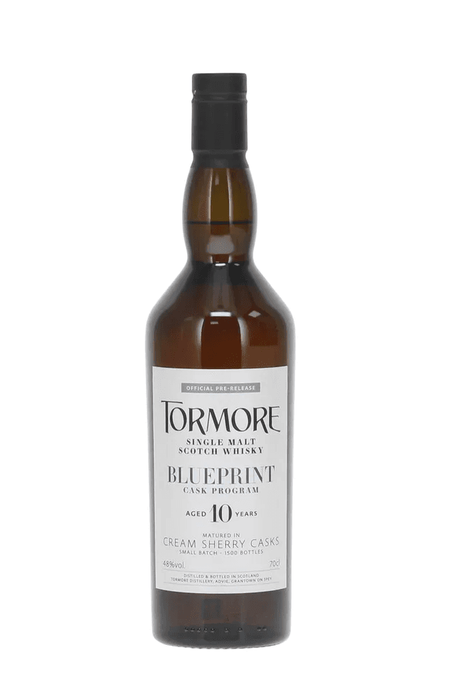 Tormore 10 Year Old - Blueprint Cask Programme 01 - Cream Sherry Casks