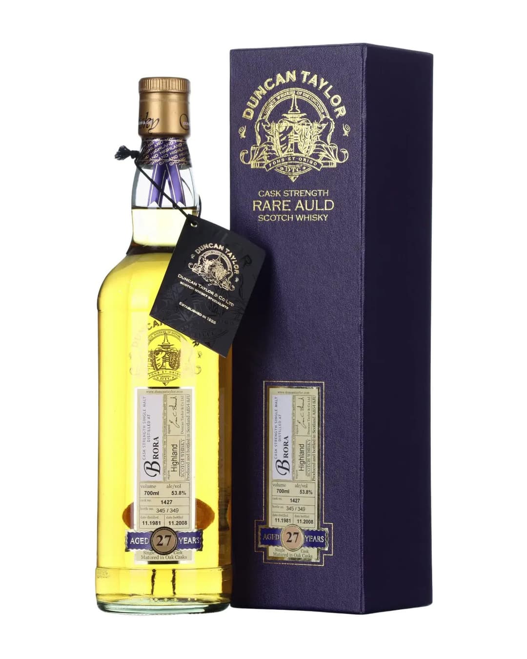 Brora 27 Years Old 1981, cask strength 