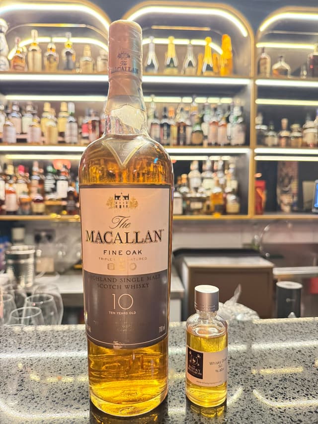 Macallan 10 Year Old,  Fine Oak Triple Cask old bottling, 5cl dram
