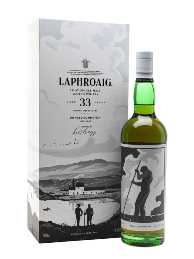 Laphroaig 33 Year Old, Donald Johnston