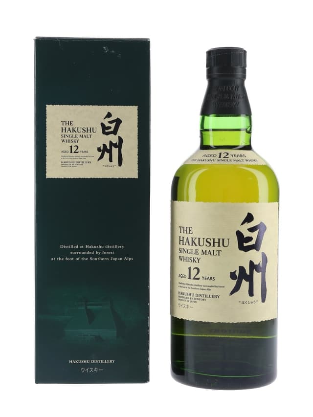 Hakushu 12 Year Old, old bottling    