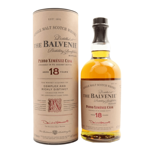 BALVENIE 18 YEAR OLD PEDRO XIMENEZ CASK      