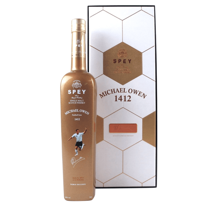 Spey Distillery Single Malt, Michael Owen Golden Limited Edition 