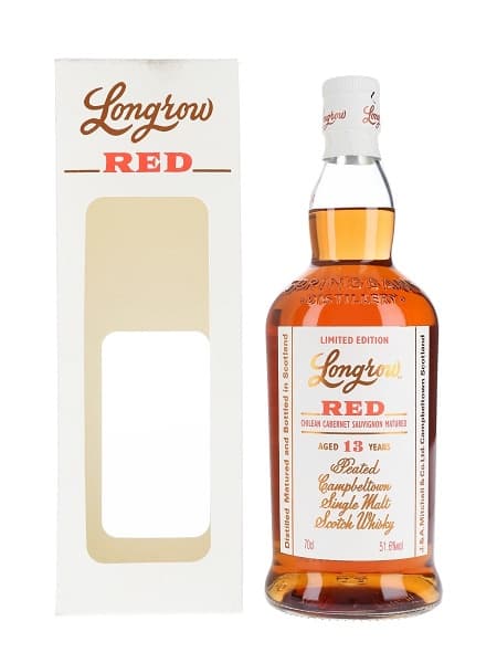Longrow Red 13 Year Old Chilean Cabernet Sauvignon Matured Bottled 2020    