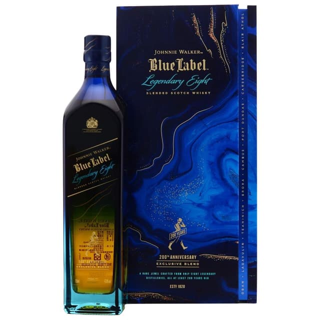 Johnnie Walker Blue Label Legendary Eight 200th Anniversary