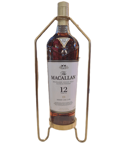 Macallan 12 Years Old Sherry Oak - 1.75L, with Cradle   thumbnail 1
