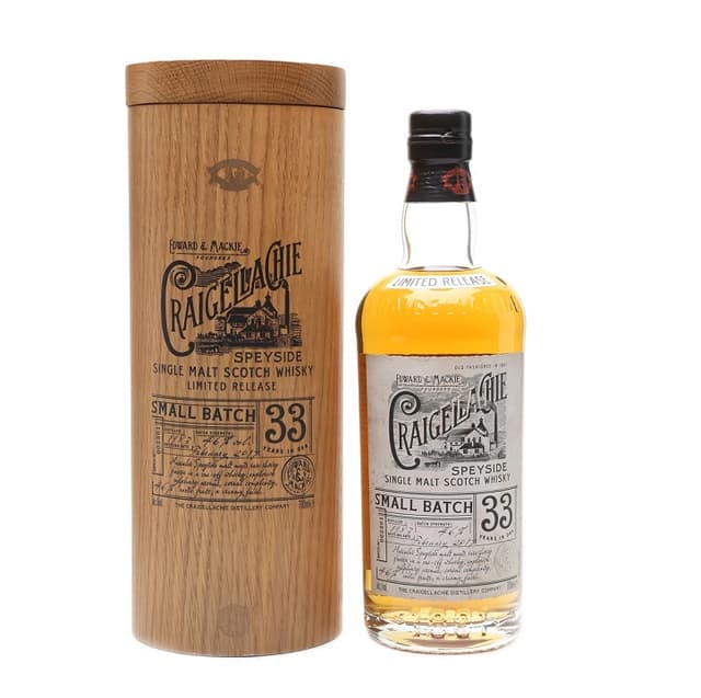 Craigellachie 1983, 33 years small batch        