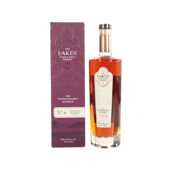 The Lakes Whiskymaker's Reserve No.4, World's Best Single Malt, 2022
