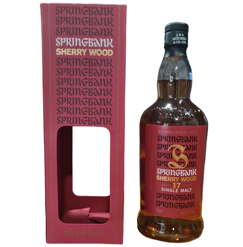 SPRINGBANK 1997 17 YEAR OLD SHERRY WOOD 