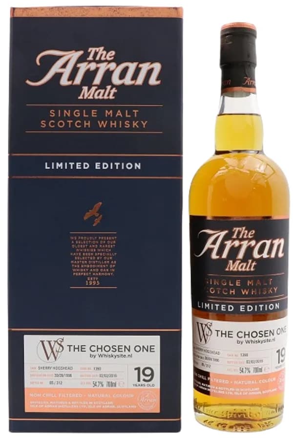 Arran 19 Years Old The Chosen One 1996 Cask #1390