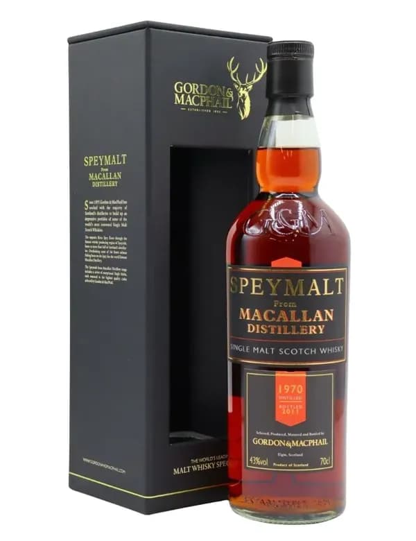 Macallan Speymalt Single Malt Scotch Whisky 1970