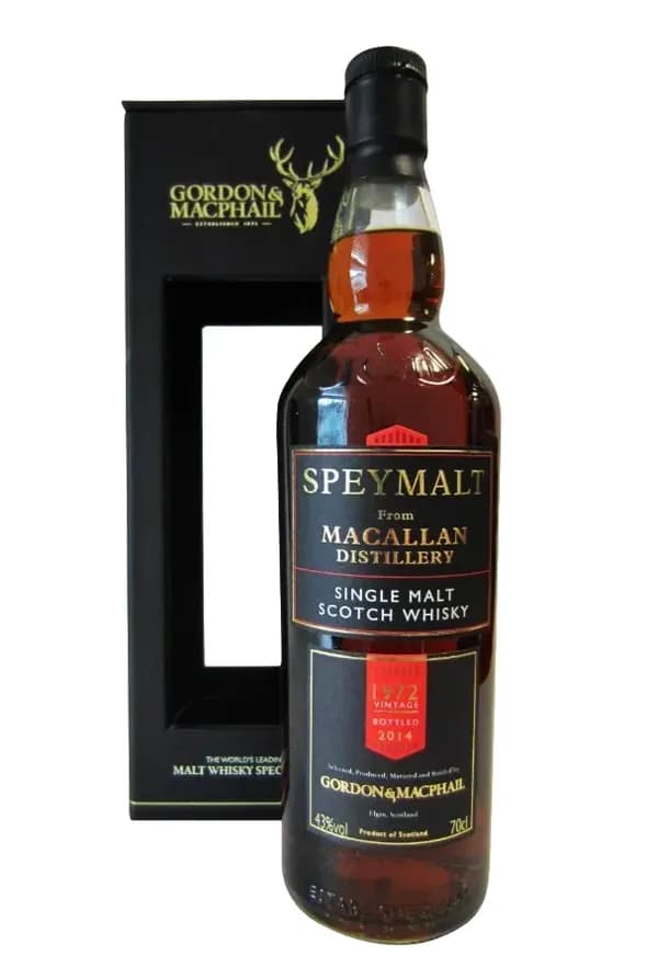 Gordon Macphail Macallan Speymalt 42 years 1972
