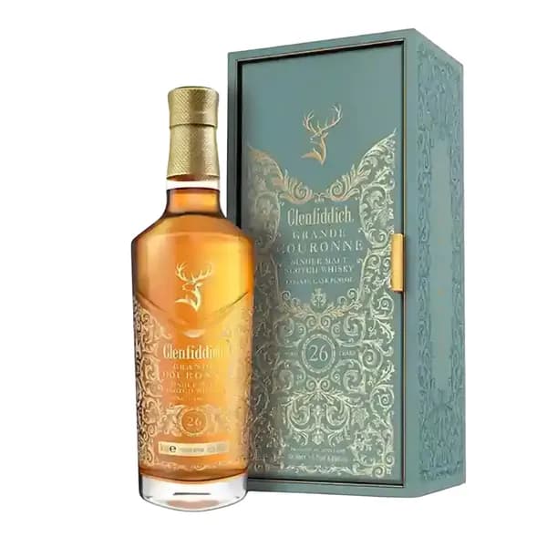 Glenfiddich 26 Year Old Grande Couronne 700ml with Gift Box