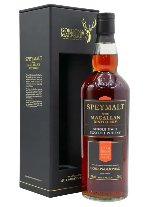 Gordon & MacPhail Speymalt Macallan 42 years 1974