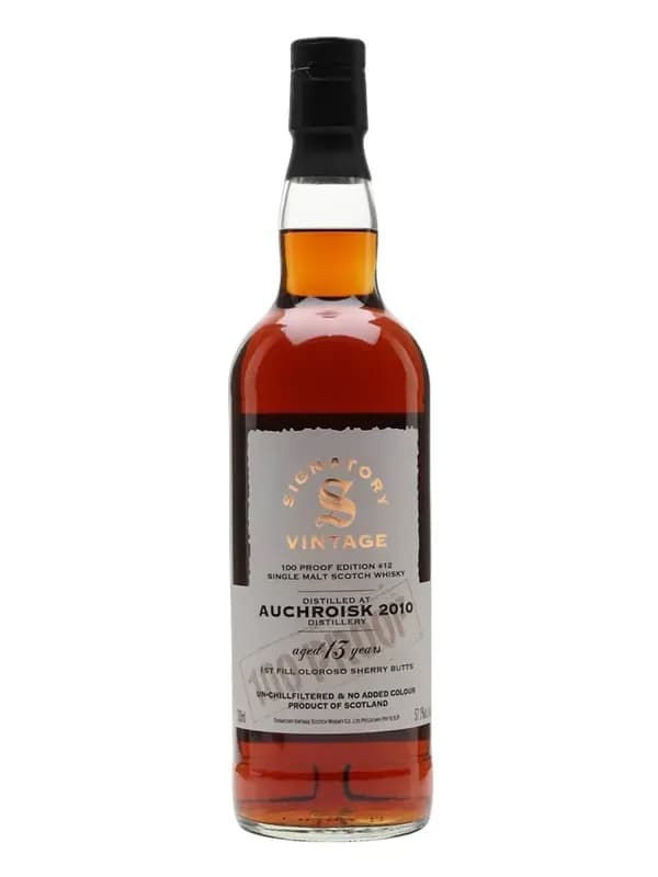 Auchroisk 13 Year Old 2010 - 100 Proof Edition
