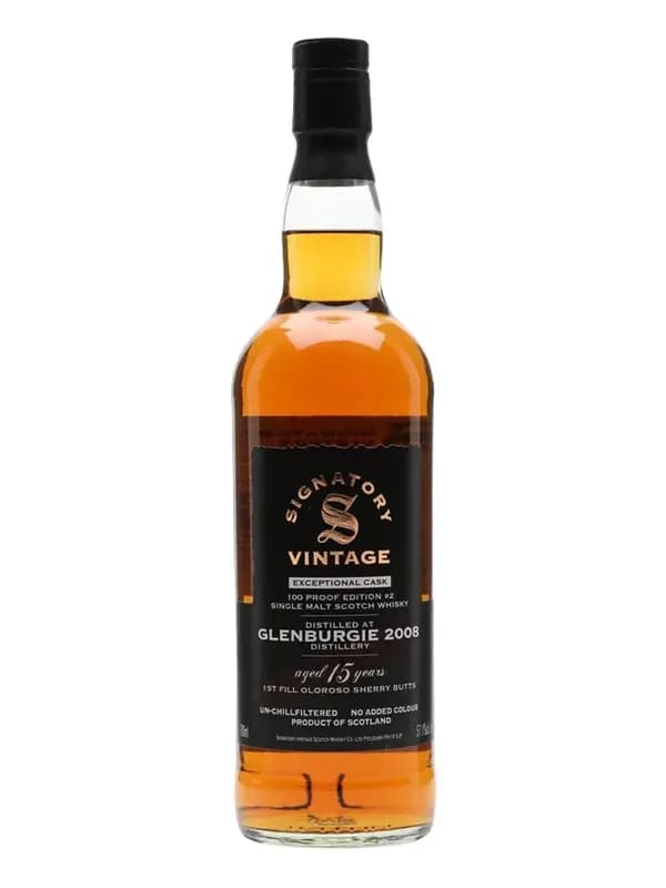 Glenburgie 2008, 15 Year Old, Signatory Vintage